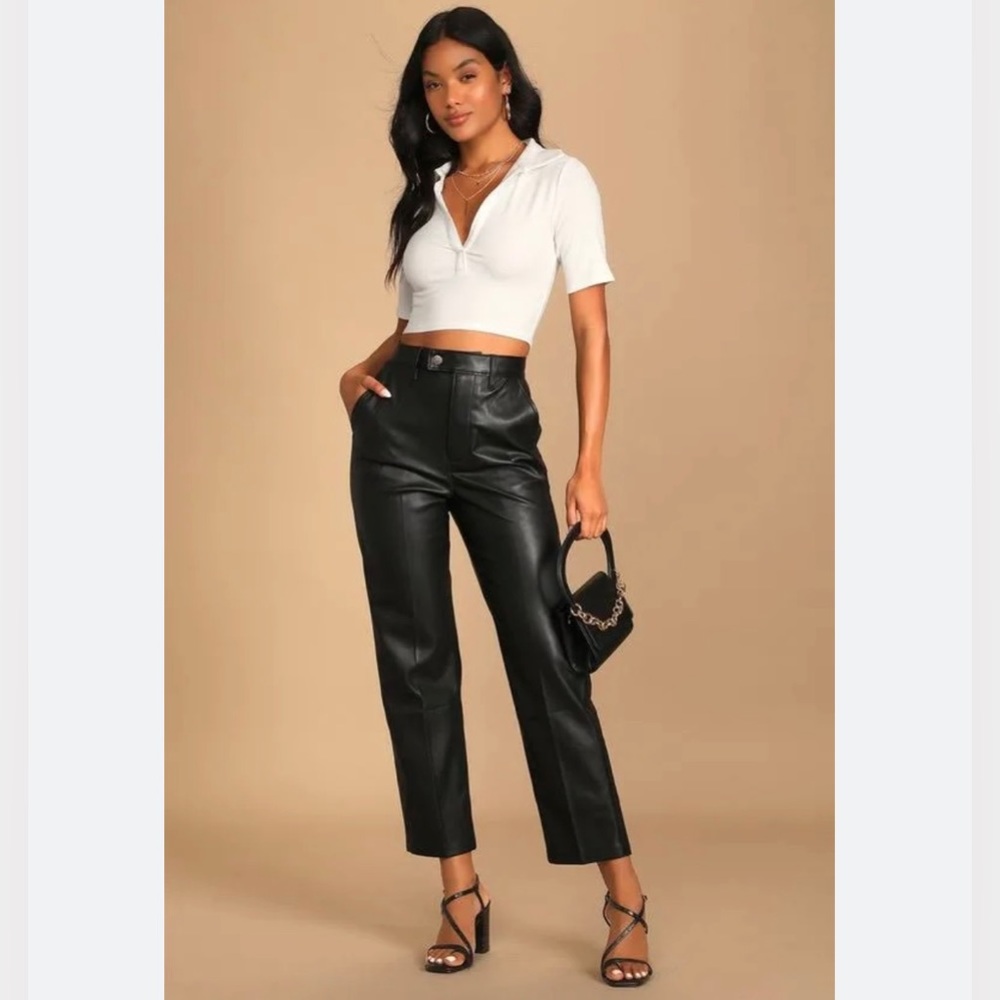 Levi's Math Club Vegan Leather Trousers